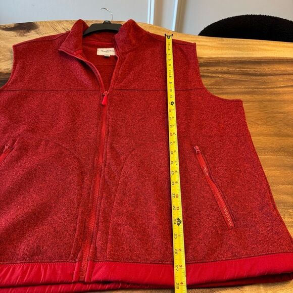 Goodfellow & Co Red Fleece Vest. Size XXL - Picture 12 of 12